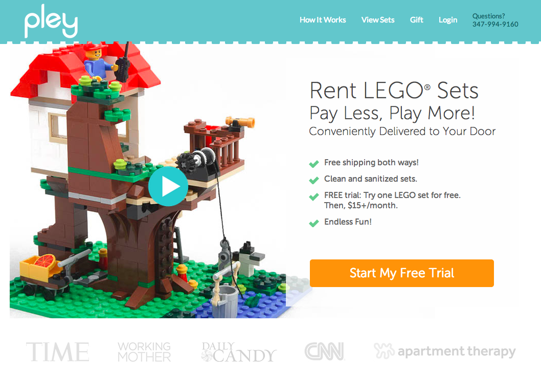 rent lego sets